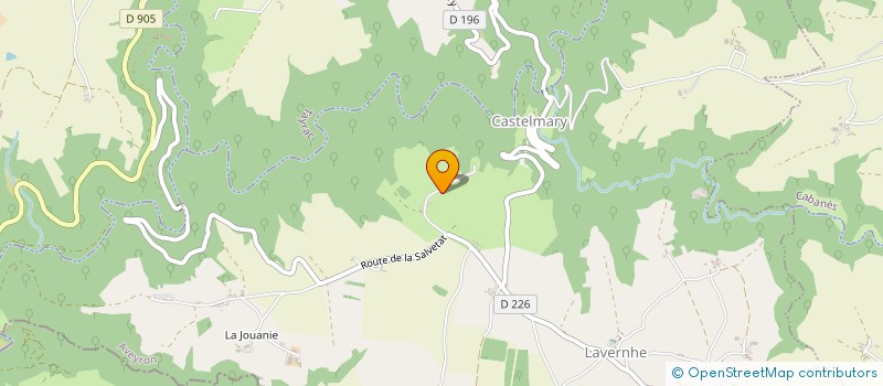 localisation de l'entreprise SCI LE COUSTALOU  CASTELMARY