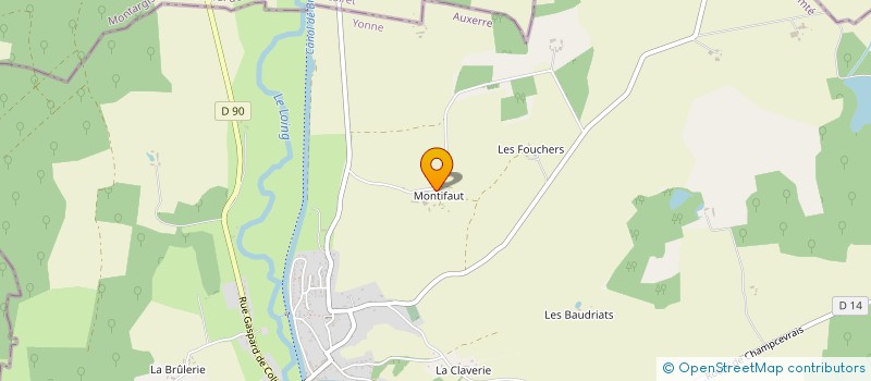 localisation de l'entreprise SCI LE COUVIOT  ROGNY LES SEPT ECLUSES