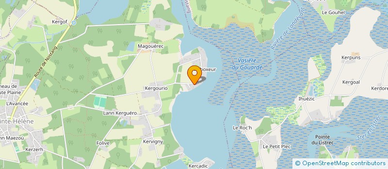 localisation de l'entreprise SCI LE CREN  SAINTE-HELENE