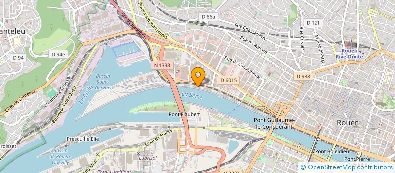 localisation de l'entreprise SCI LE CRIOU BLANC à ROUEN