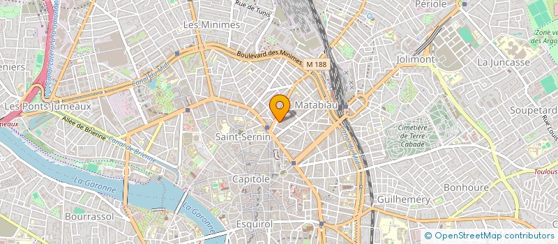 localisation de l'entreprise SCI LE CRISTAL à TOULOUSE