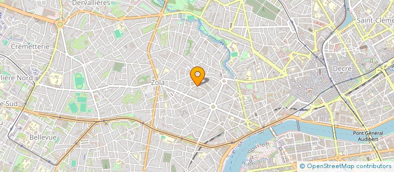 localisation de l'entreprise SCI LE CROISIC CURIE  NANTES