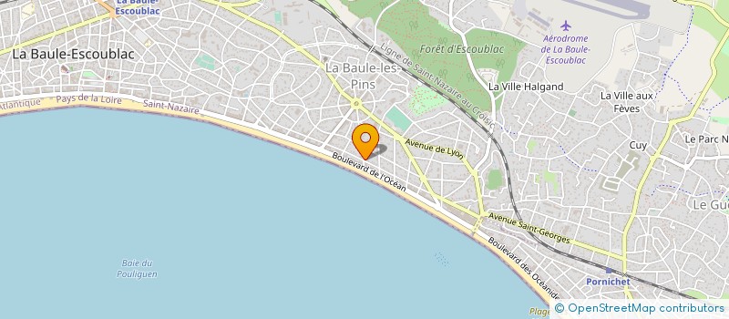 localisation de l'entreprise SCI LE CROISY  LA BAULE-ESCOUBLAC