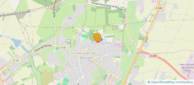 localisation de l'entreprise SCI LE CROTOT  BOURGES