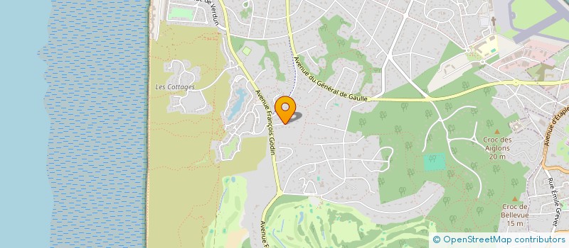 localisation de l'entreprise SCI LE CROTOY à LE TOUQUET-PARIS-PLAGE