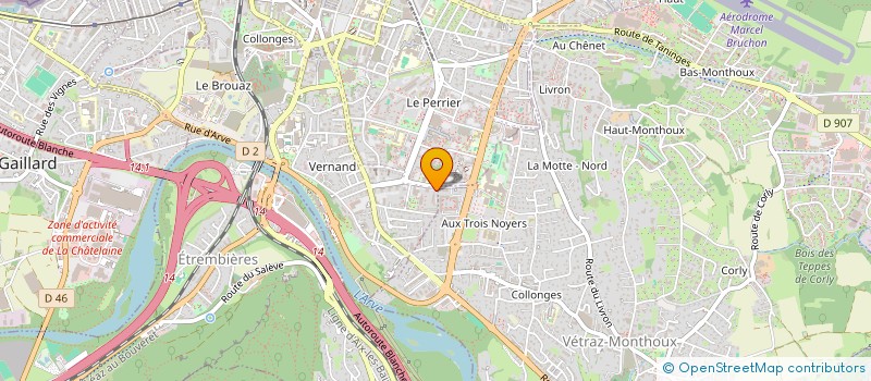 localisation de l'entreprise SCI LE CRYSTAL ATOM  ANNEMASSE