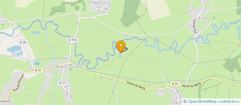 localisation de l'entreprise SCI LE CULOT  AUDIGNY