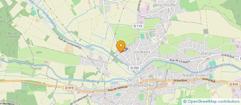 localisation de l'entreprise SCI LE CYGNE BLANC  VAL-DE-MODER