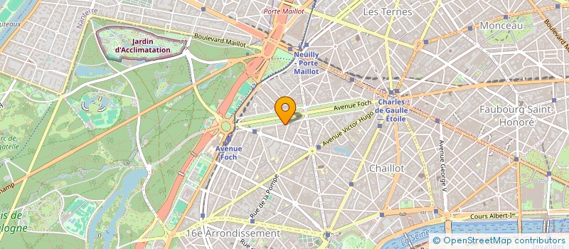 localisation de l'entreprise SCI LE DAKAR  PARIS