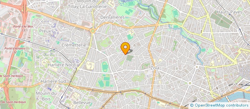 localisation de l'entreprise SCI LE DANOIS-PERRICHET à NANTES