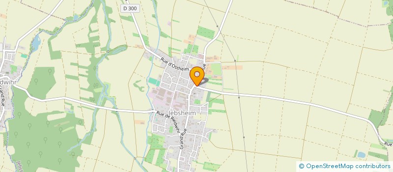 localisation de l'entreprise SCI LE DANUBE  BALTZENHEIM