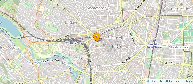localisation de l'entreprise SCI LE DARCY à DIJON