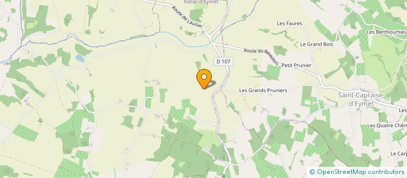 localisation de l'entreprise SCI LE DARD  RAZAC-D EYMET