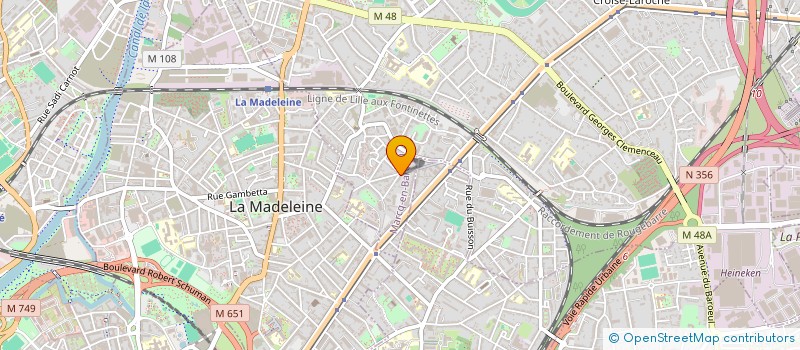 localisation de l'entreprise SCI LE DAUPHIN  MARCQ-EN-BARUL