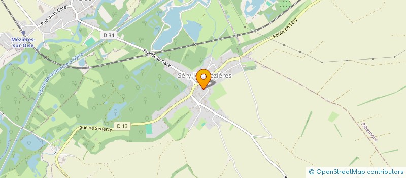 localisation de l'entreprise SCI LE DAUPHIN à SERY-LES-MEZIERES