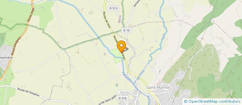 localisation de l'entreprise SCI LE DAUPHIN  DAUPHIN
