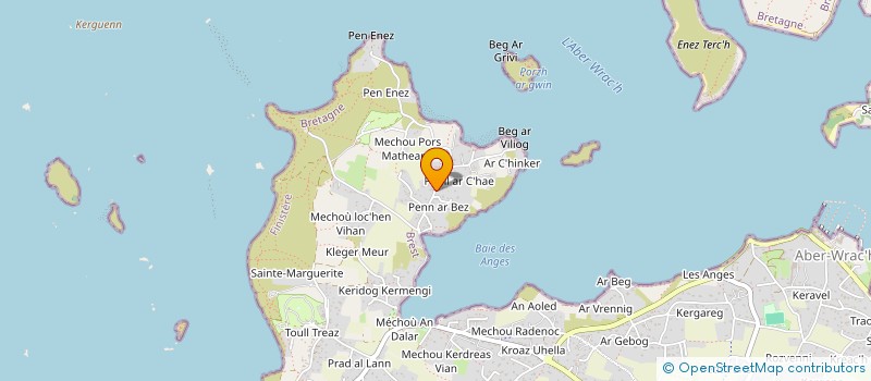 localisation de l'entreprise SCI LE DAUPHIN BLEU  LANDEDA