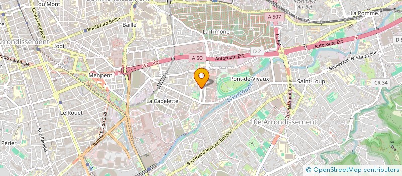 localisation de l'entreprise SCI LE DAVID à MARSEILLE
