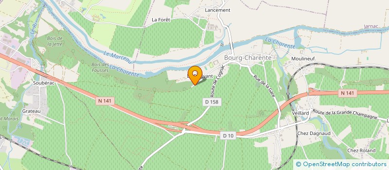 localisation de l'entreprise SCI LE DERIVANT à FOUSSIGNAC