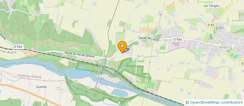 localisation de l'entreprise SCI LE DEROT  MONTCLAR SUR GERVANNE