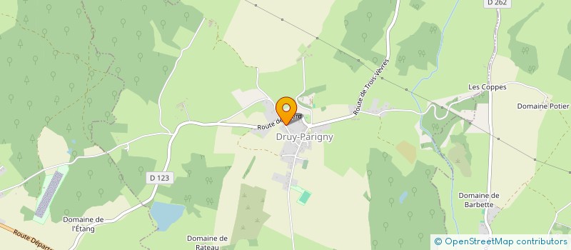 localisation de l'entreprise SCI LE DESIRE  DRUY-PARIGNY