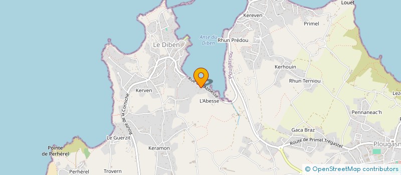 localisation de l'entreprise SCI LE DIBEN  PLOUGASNOU