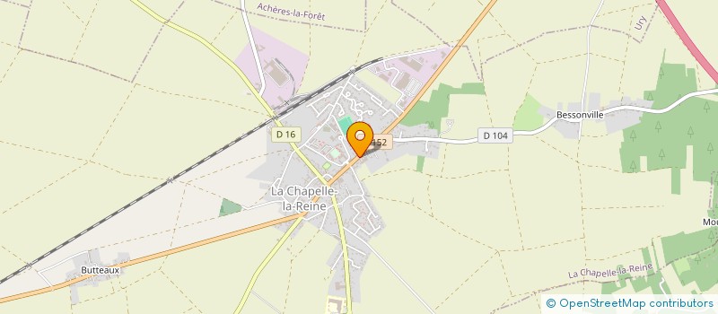 localisation de l'entreprise SCI LE DICOR  LA CHAPELLE-LA-REINE