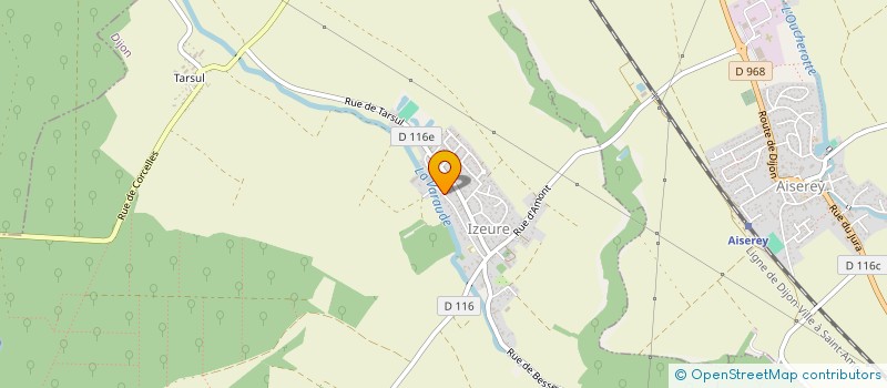 localisation de l'entreprise SCI  LE DIME  IZEURE