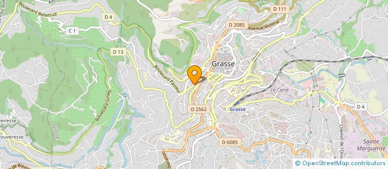 localisation de l'entreprise SCI LE DIOIS à GRASSE