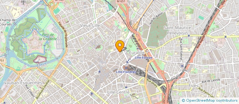 localisation de l'entreprise SCI LE DIRECTOIRE  LILLE