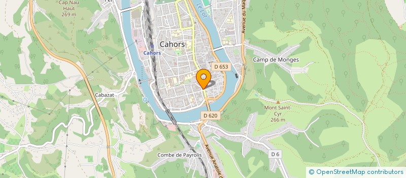 localisation de l'entreprise SCI LE DIVONE à CAHORS