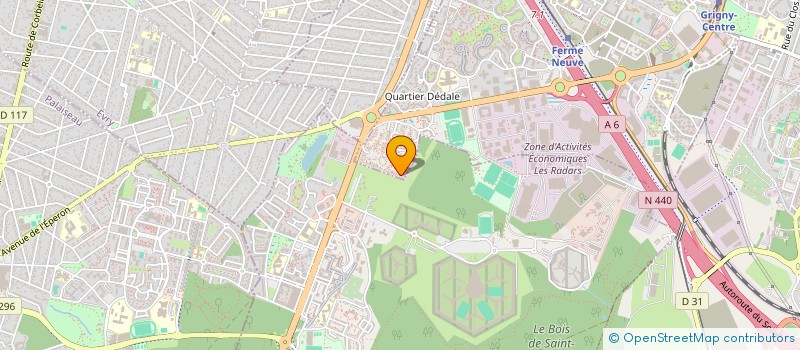 localisation de l'entreprise SCI LE DOEUFF-GENTIL  GRIGNY