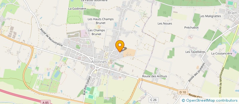 localisation de l'entreprise SCI LE DOILARDE à ALLONNES