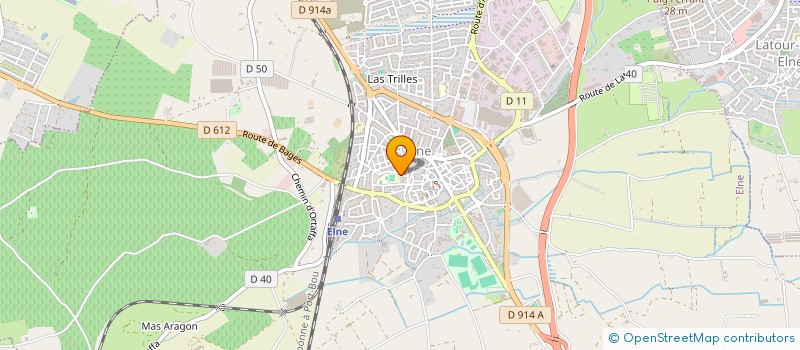 localisation de l'entreprise SCI LE DOMAINE  ELNE