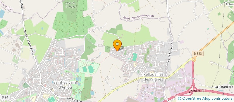 localisation de l'entreprise SCI LE DOMAINE  VERRIERES-EN-ANJOU