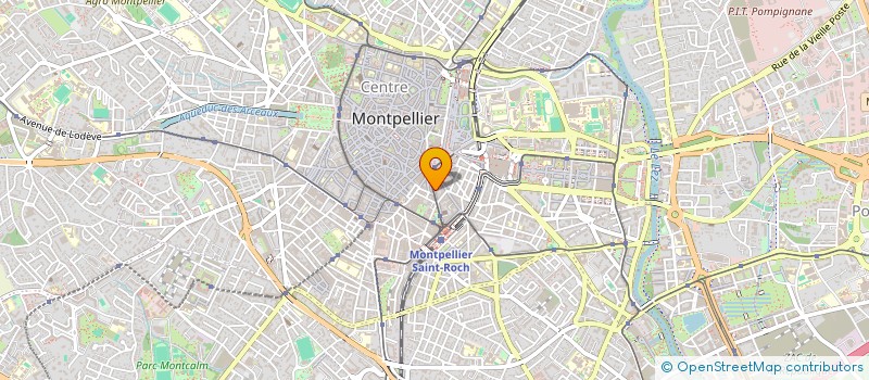 localisation de l'entreprise SCI LE DOMAINE BLEU  MONTPELLIER