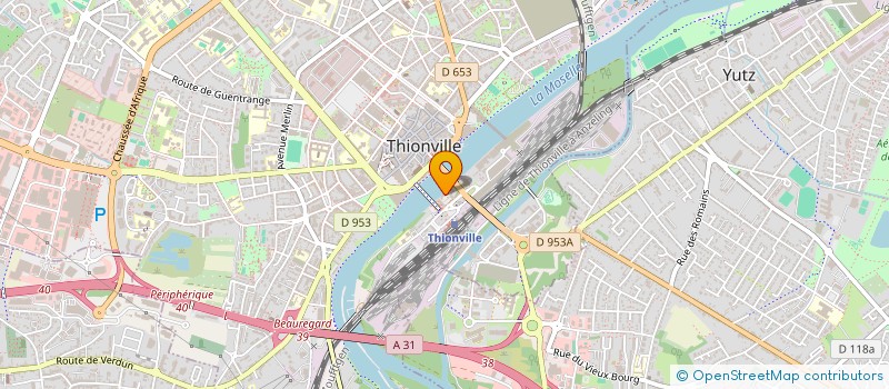 localisation de l'entreprise SCI LE DOMAINE DE LA MANCE à THIONVILLE