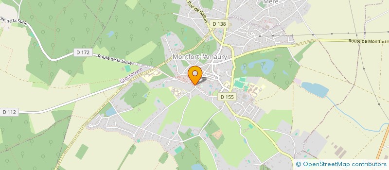 localisation de l'entreprise SCI LE DOMAINE DE LA POSTE  MERE