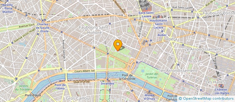 localisation de l'entreprise SCI LE DOMAINE DE LA VERRERIE à PARIS