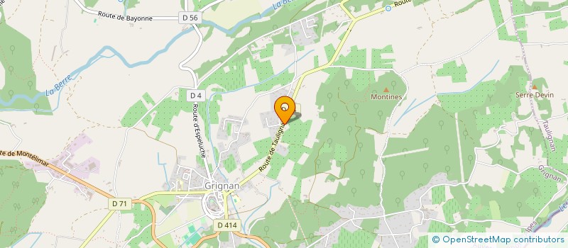 localisation de l'entreprise SCI LE DOMAINE DES 5 V  GRIGNAN