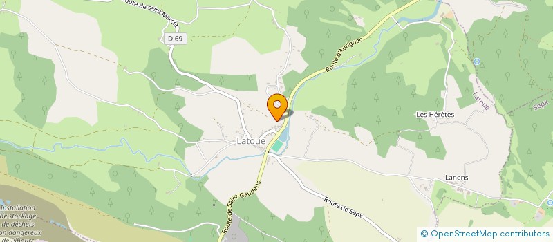 localisation de l'entreprise SCI LE DOMAINE DES ENERGIES  SAINT-GAUDENS