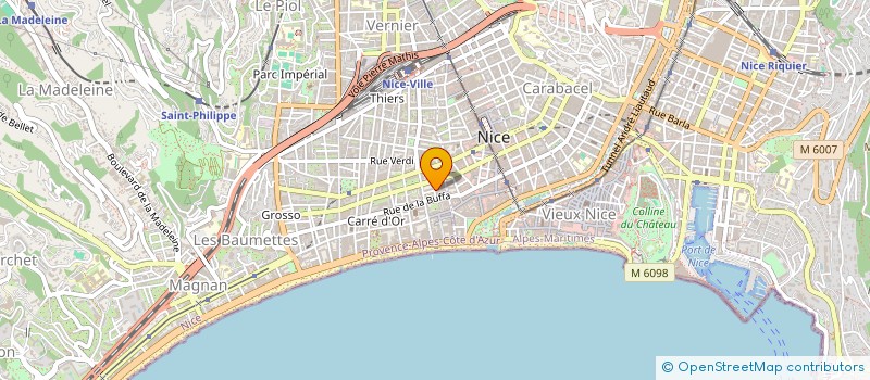 localisation de l'entreprise SCI LE DOMAINE DES LAUNES à NICE