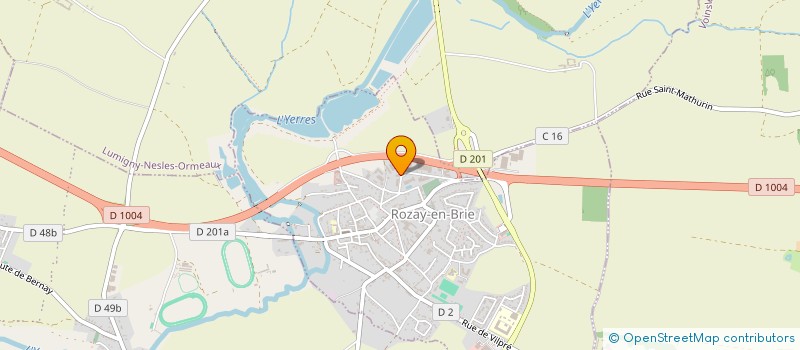 localisation de l'entreprise SCI LE DOMAINE DU BOIS D'EN BAS  ROZAY-EN-BRIE