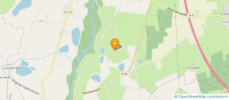 localisation de l'entreprise SCI LE DOMAINE DU BOST  MORNAND-EN-FOREZ