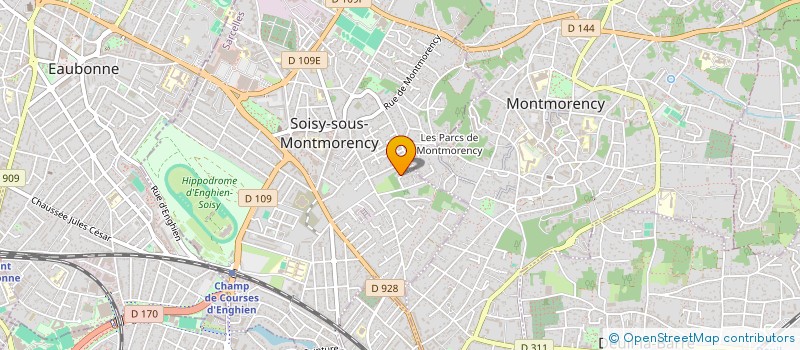 localisation de l'entreprise SCI LE DOME DE CERNAY à SOISY-SOUS-MONTMORENCY