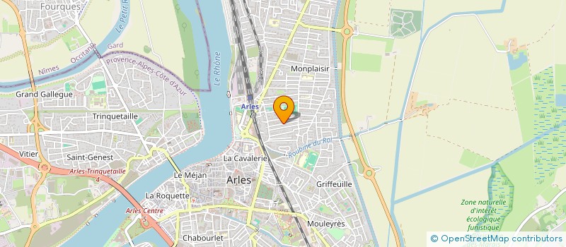 localisation de l'entreprise SCI LE DON  ARLES