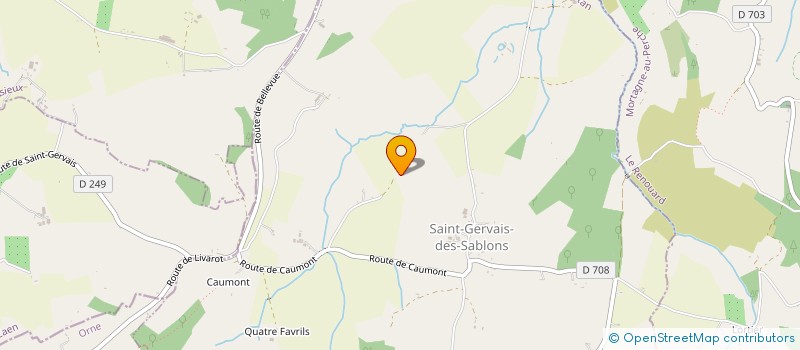localisation de l'entreprise SCI LE DONJON à TRUN