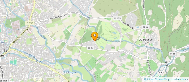 localisation de l'entreprise SCI LE DORMOY II  SAUMANE-DE-VAUCLUSE