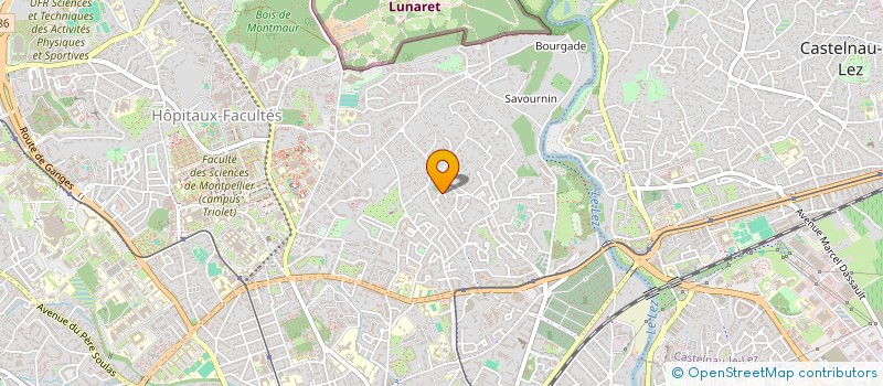 localisation de l'entreprise SCI LE DORON à MONTPELLIER
