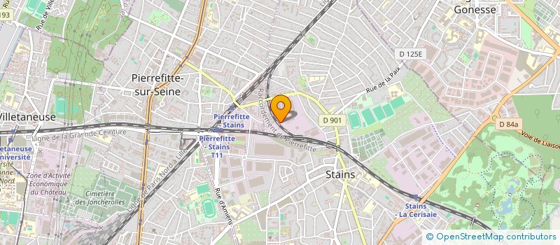 localisation de l'entreprise SCI LE DOUHET à STAINS